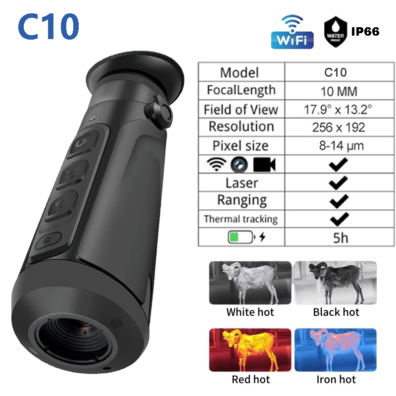 Infrared Thermal Monocular 50Hz - Thermal Monocular 256x192 50Hz Infrared Thermal
