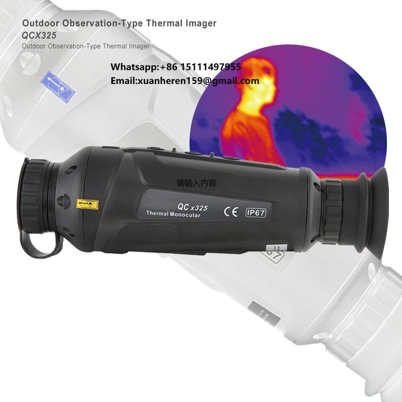 Infrared Thermal Monocular 50Hz - QCNV QCx325 Long-Range Infrared Thermal Imaging