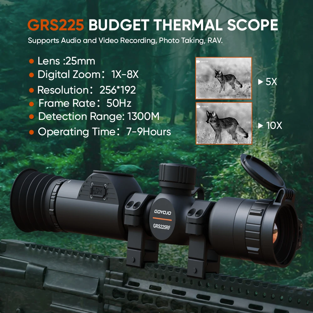 Infrared Thermal Monocular 50Hz - Goyojo 50Hz High Frame Rate Thermal