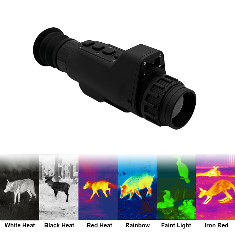 Thermal Monocular Laser Rangefinder - 384x288 HD Thermal Imaging Monocular YXM335L,