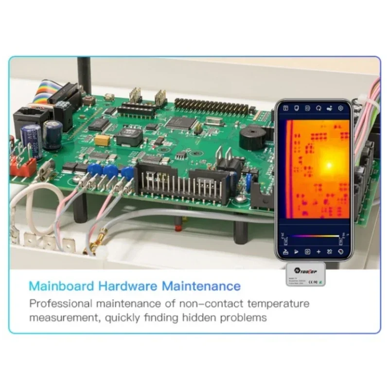 Thermal Camera Pcb Repair 256X192 - 256x192 Thermal Imager Built-in Macro Lens