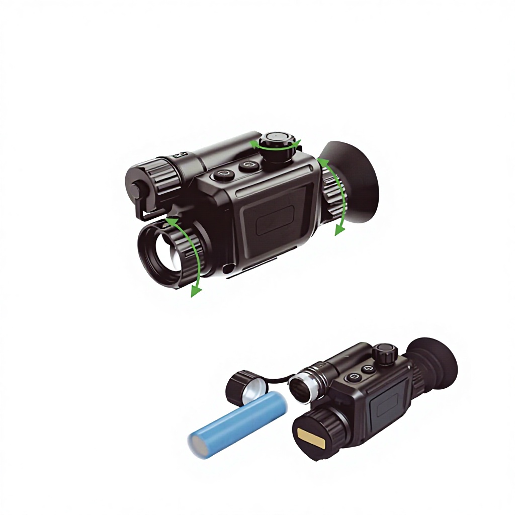 Infrared Thermal Monocular 50Hz - Compass 640x512 50Hz Infrared Thermal Scope