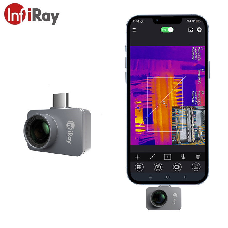 Handheld Thermal Camera 256X192 - Infiray P2 PRO 256x192 Thermal Imager