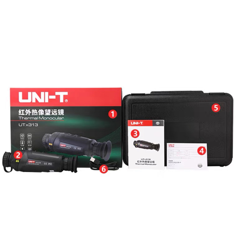 UTx313 UTx318 UTx325 UNI-T The - огляд і ціна Thermal Imaging Monocular 384X288