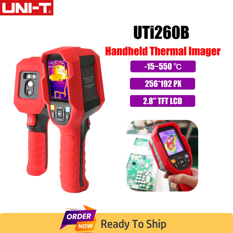 UNI-T UTi260B Thermal Imager 2 - огляд і ціна Thermal Camera Pcb Repair 256X192