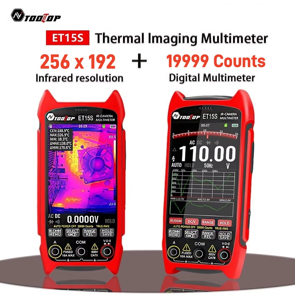 TOOLTOP ET15S 256x192 Industri - огляд і ціна Handheld Thermal Camera 256X192