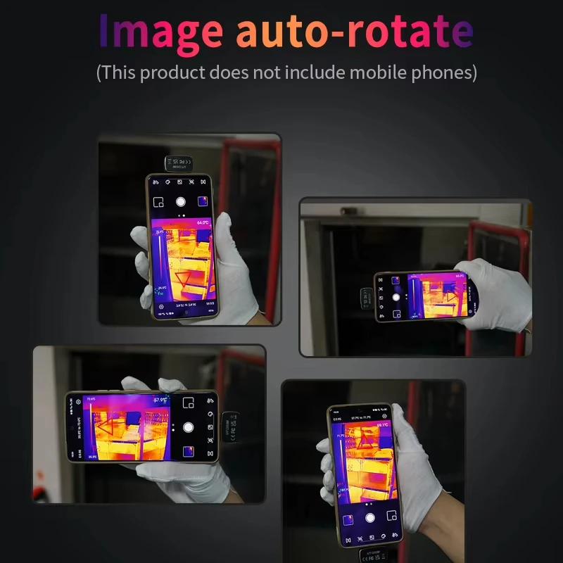 UNI-T Thermal Camera For Phone - огляд і ціна Thermal Camera Pcb Repair 256X192