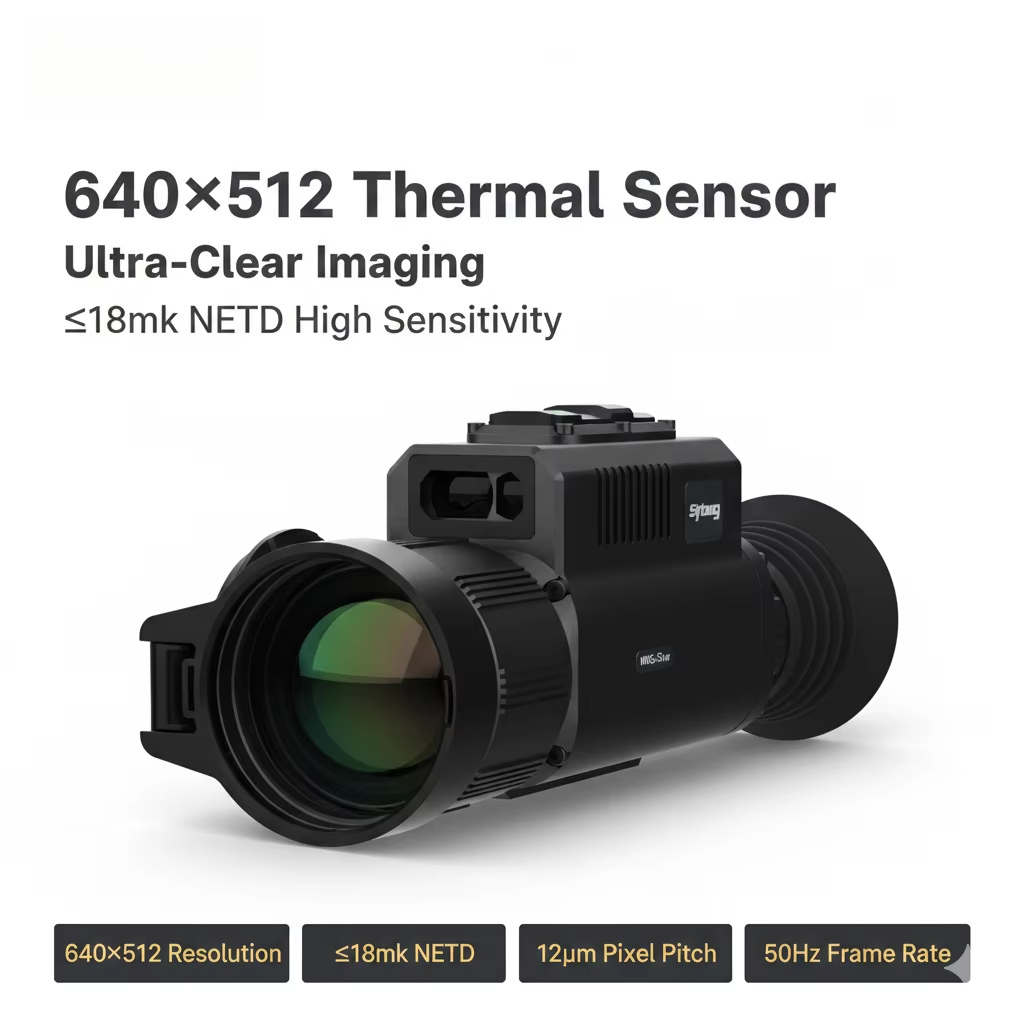 640x512 Thermal Imaging Scope  - огляд і ціна Thermal Monocular Laser Rangefinder