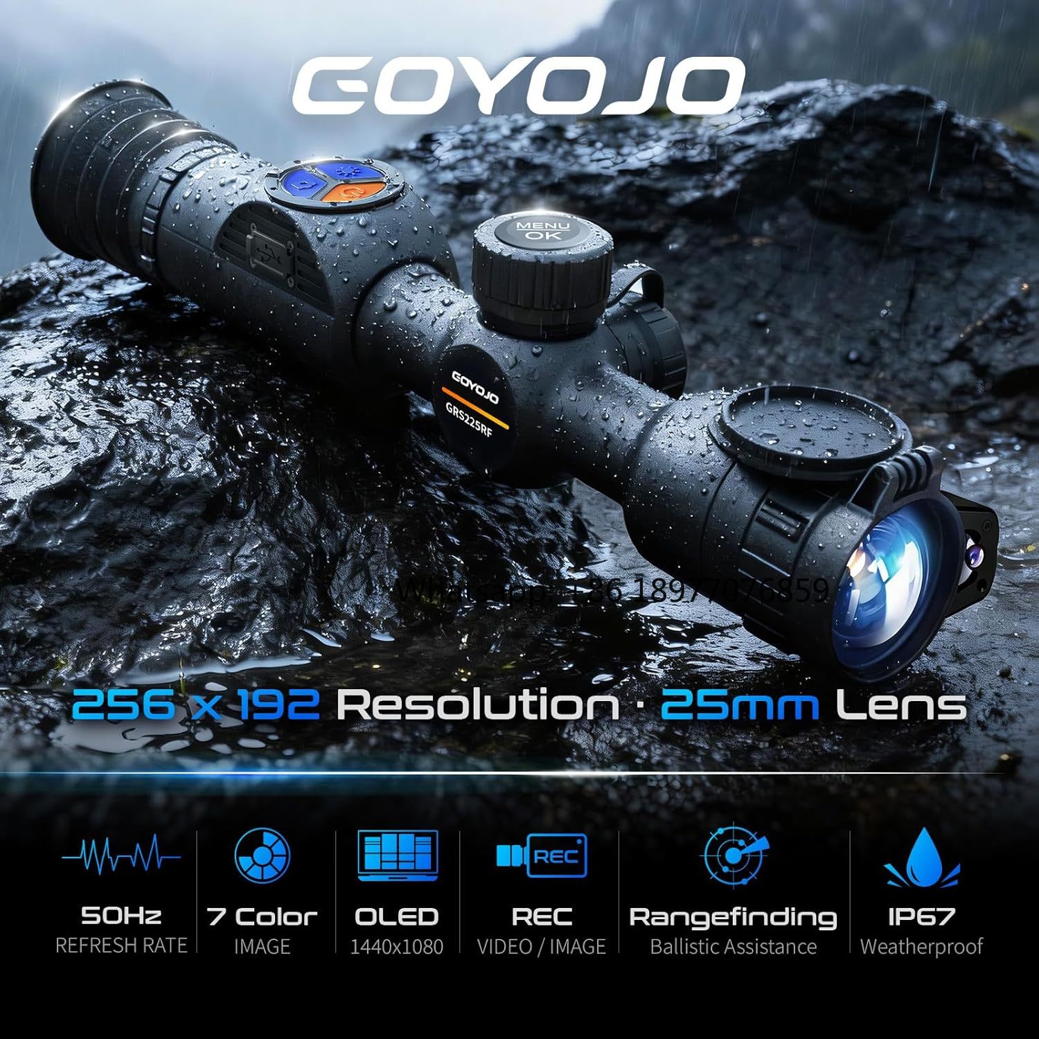 Long Range Thermal Scope 1300m - огляд і ціна Thermal Monocular Laser Rangefinder