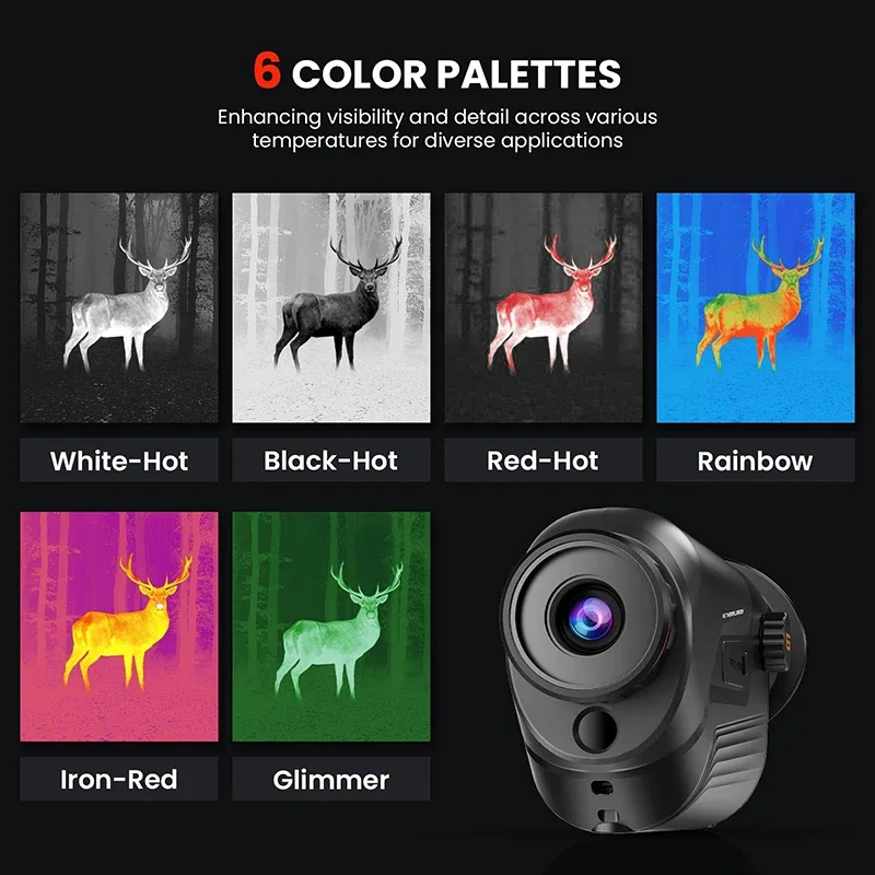 G210 Thermal Imager Hunting Mo - огляд і ціна Infrared Thermal Monocular 50Hz