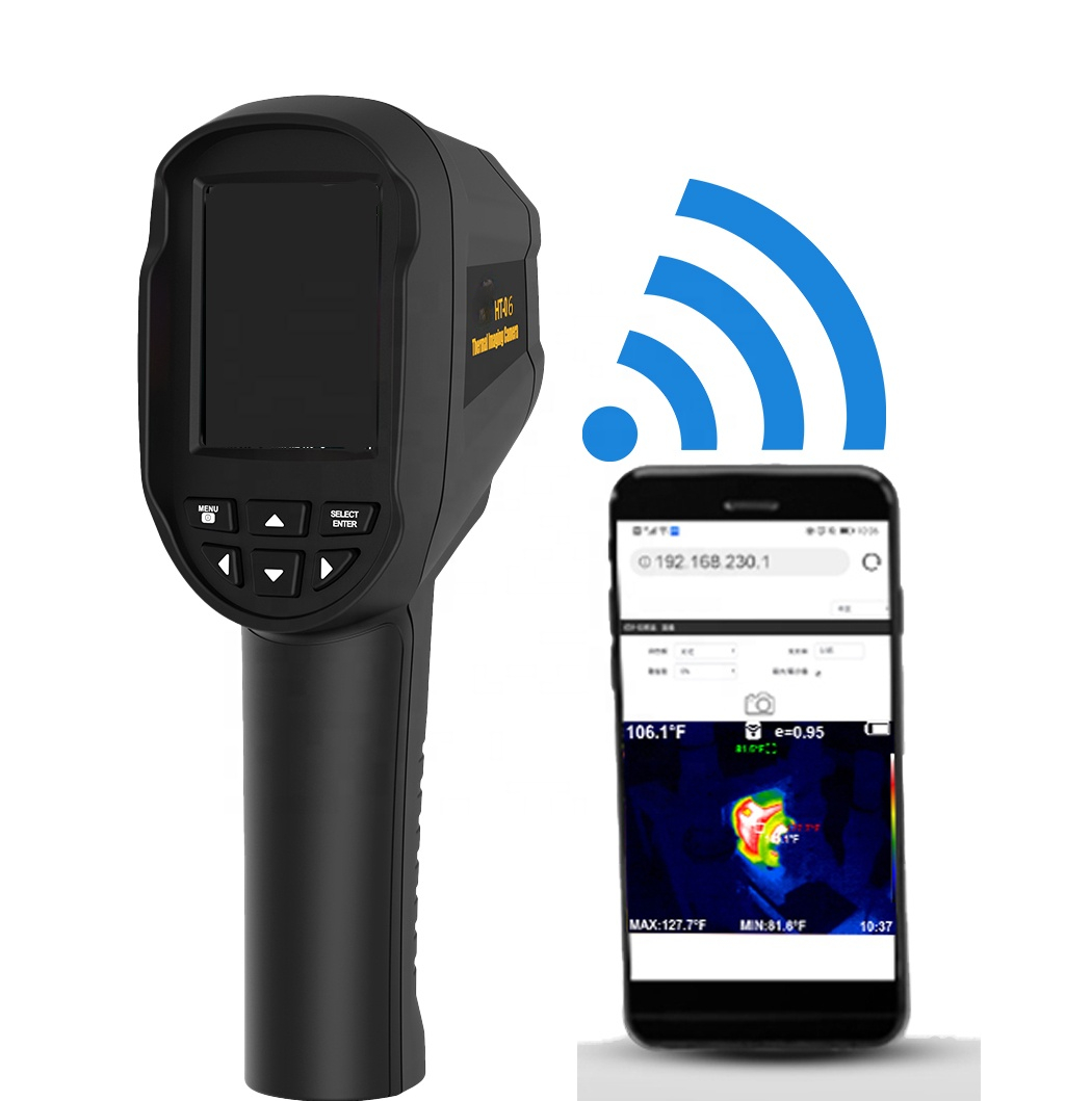 HT-06 256x192 Pixels WIFI Ther - огляд і ціна Handheld Thermal Camera 256X192