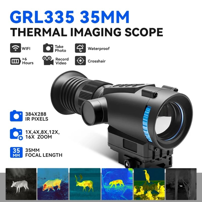 384x288 Monocular Thermal Imag - огляд і ціна Thermal Imaging Monocular 384X288