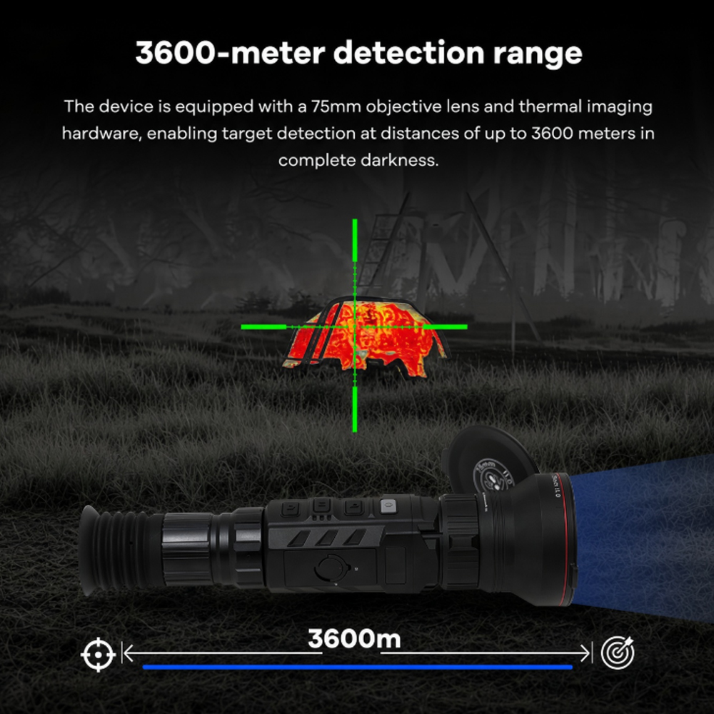 LONGOT RS75 Thermal Scope with - огляд і ціна Thermal Monocular Laser Rangefinder