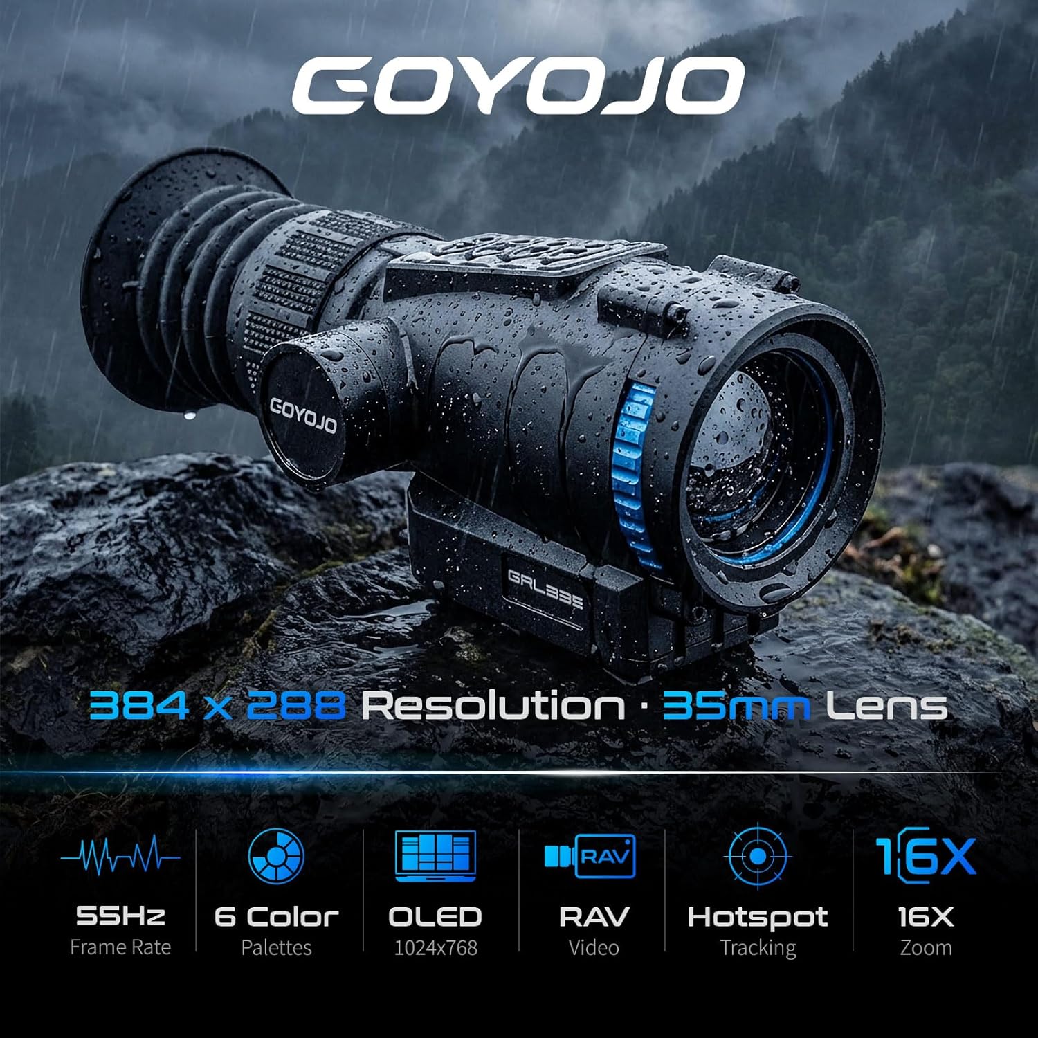 GOYOJO Thermal Scope 384x288 T - огляд і ціна Thermal Imaging Monocular 384X288