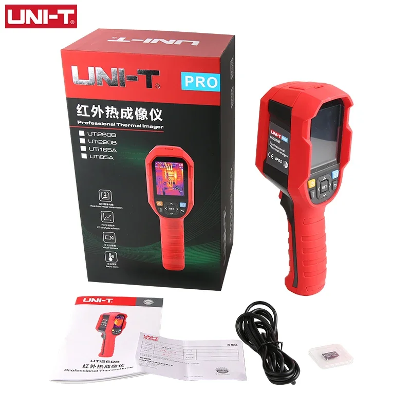 UNI-T Infrared Thermal Camera  - огляд і ціна Handheld Thermal Camera 256X192